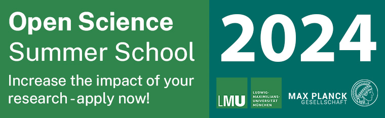 LMU & MPG Open Science Summer School
