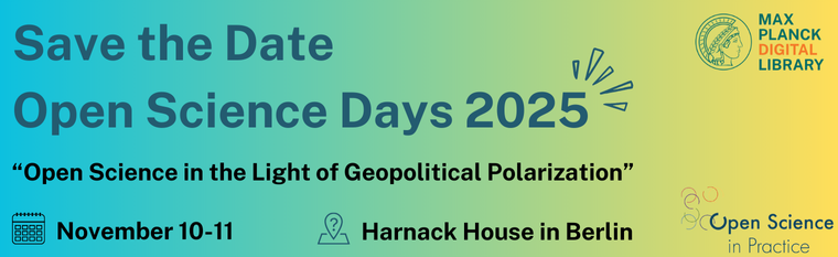 Save the Date: Open Science Days 2025